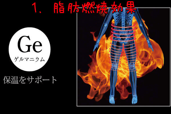 ゲルマニウムによる脂肪燃焼効果