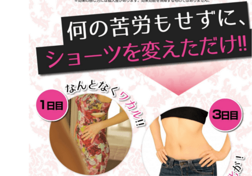SES骨盤ショーツを履く