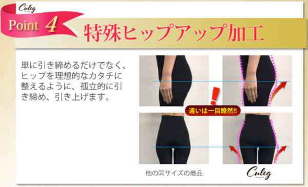 特殊ヒップアップ加工