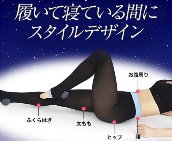 スラりんクールスパッツを履いて寝るだけ