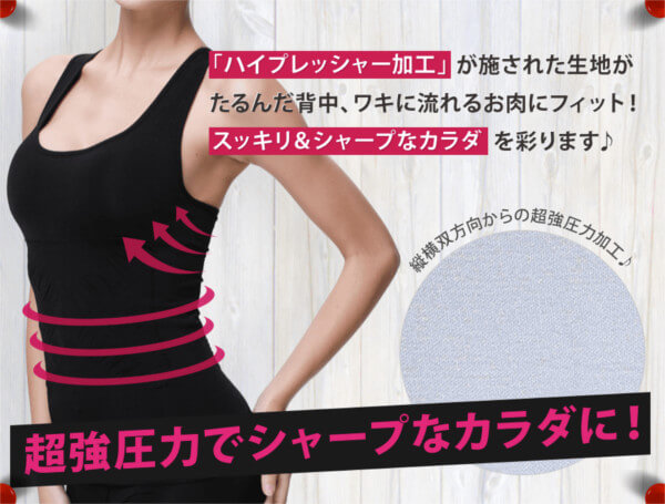 5.ハイプレッッシャー加工でシャープなラインをキープ!