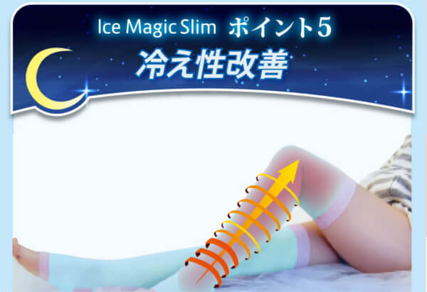 ポイント5.冷え性改善